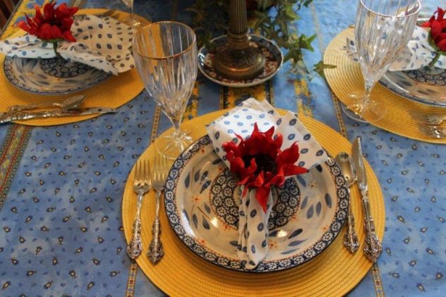 Belle Bleu Interiors French Country Tablescape 2
