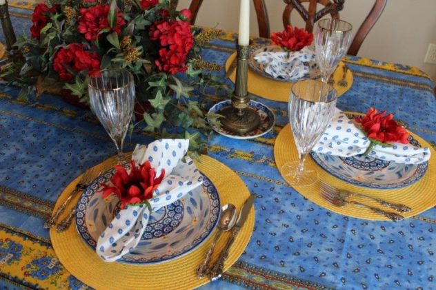 Belle Bleu Interiors French Country Tablescape 3