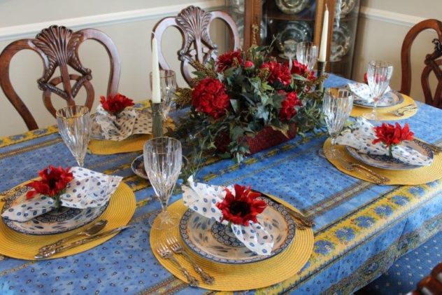 Belle Bleu Interiors French Country Tablescape 4
