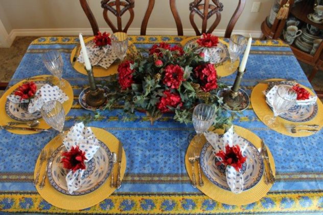 Belle Bleu Interiors French Country Tablescape 6
