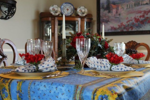 Belle Bleu Interiors French Country Tablescape 9