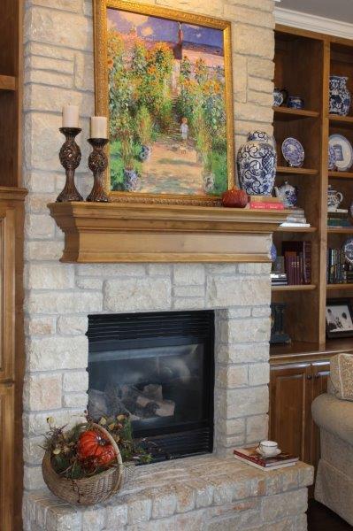 Belle Bleu Interiors French Country Living Room Fall Tour 12