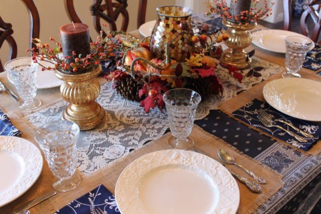 Belle Bleu Interiors Casual Autumn Dinner with Friends 3