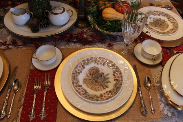 Belle Bleu Interiors Thanksgiving Table 4