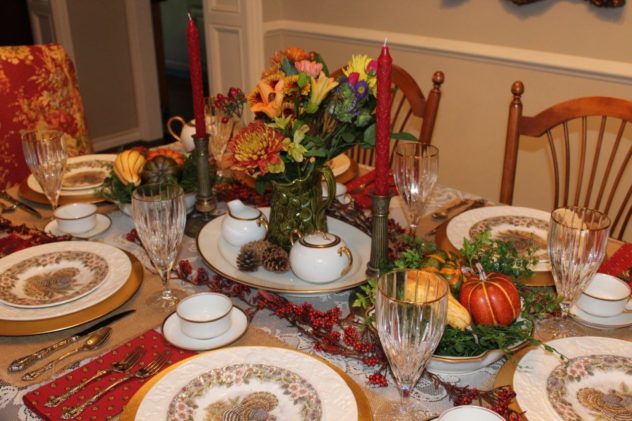 Belle Bleu Interiors Thanksgiving Table 5