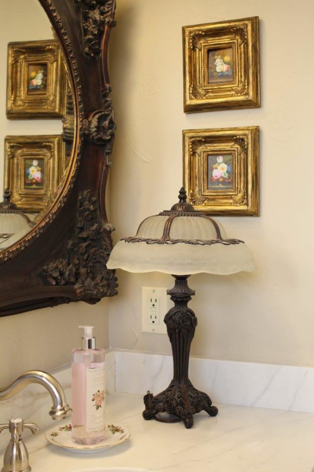 Belle Bleu Interiors French Country Master Bathroom 5