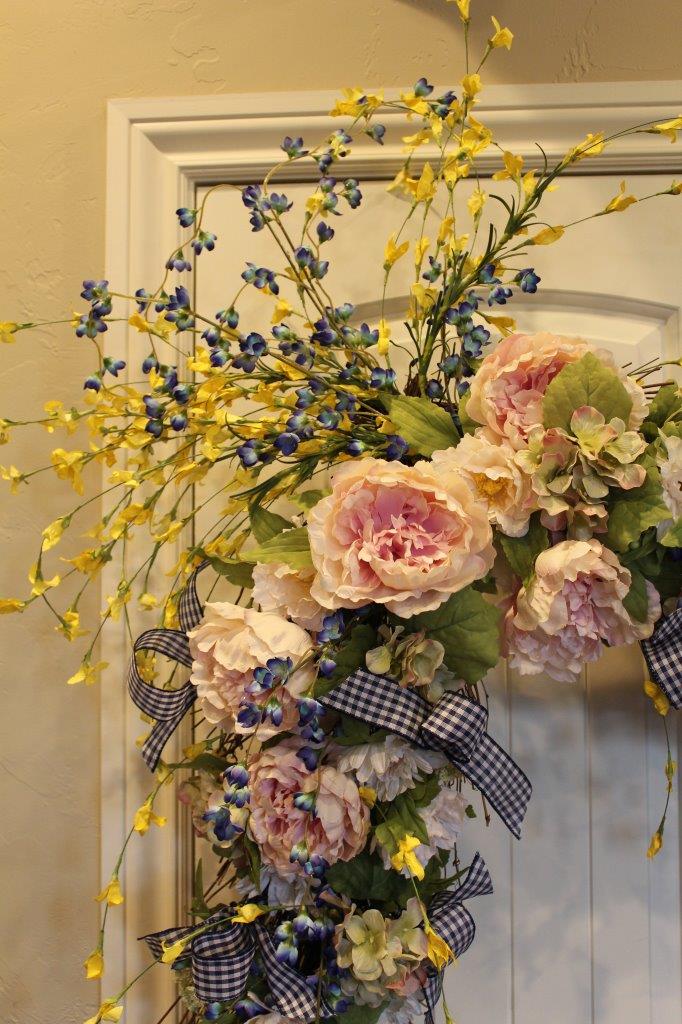 How to Make a Corner Swag Belle Bleu Interiors