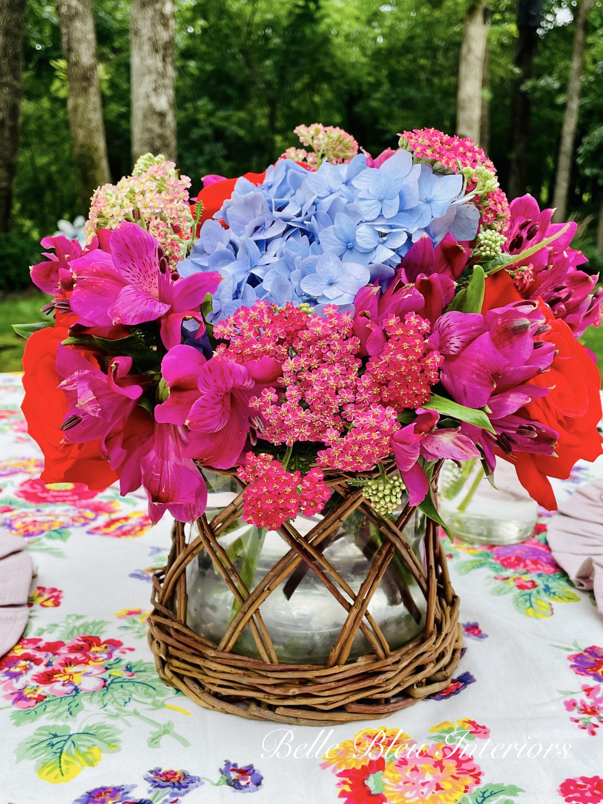 Nantucket Hydrangeas Pop Up Bouquet
